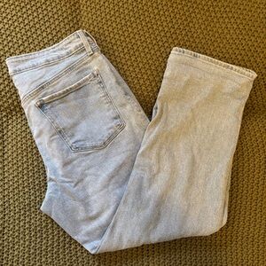 Old Navy Light Blue High Rise Loose Fit Jeans
